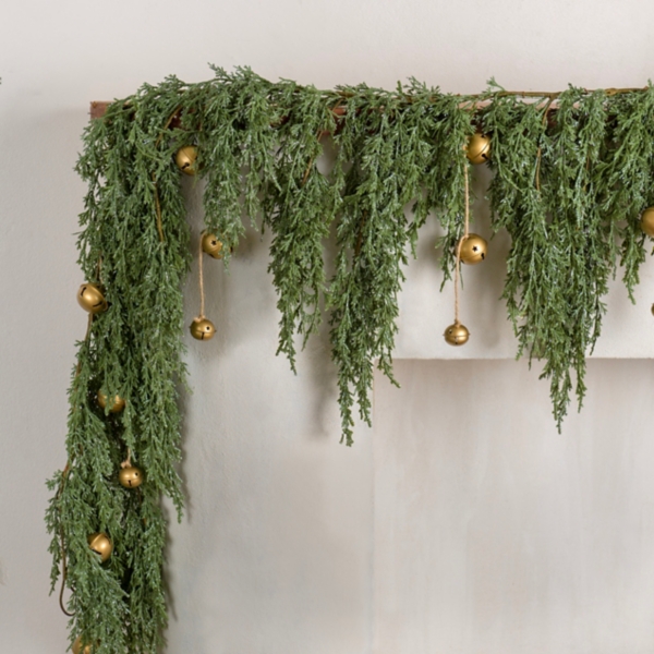 Juniper Hanging Bells Christmas Garland