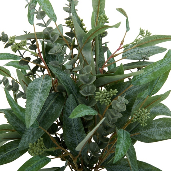 Seeded Eucalyptus Arrangement with Bow