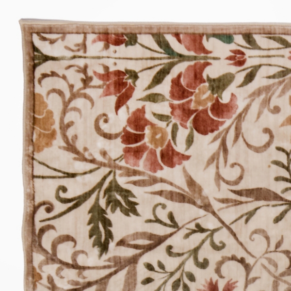 Florence Floral Washable Area Rug, 5x8