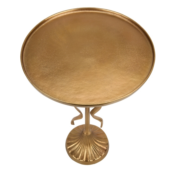 Lakeisha Gold Metal Bow Cocktail Table