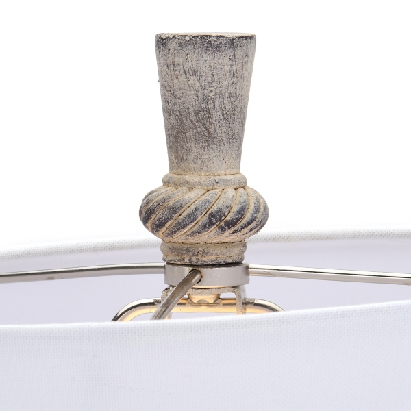 Layla Gray Swirl Buffet Lamp