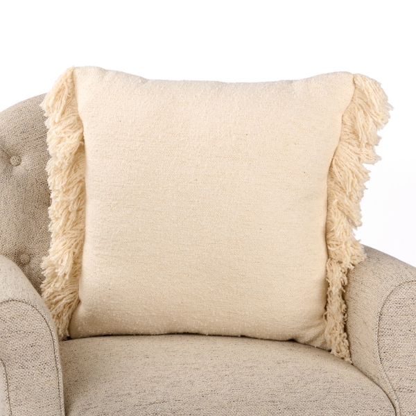 Cream Boucle Christmas Tree Pillow