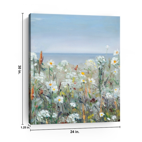 Wild Sea Breeze Canvas Art Print