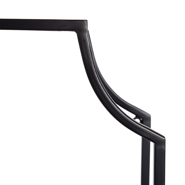 Black Metal Ciel Wall Shelf