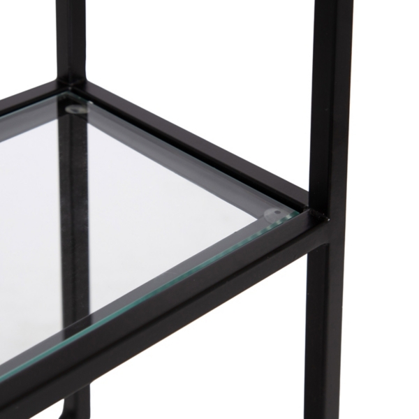 Black Metal Ciel Wall Shelf