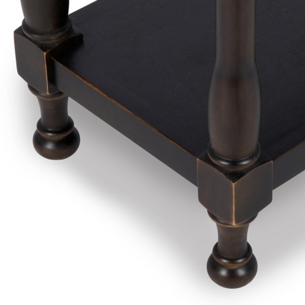 Espresso Wood Dain Bookcase