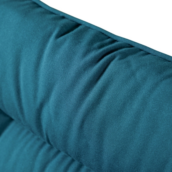 Teal Upholstered 3-pc. Outdoor Conversation Set