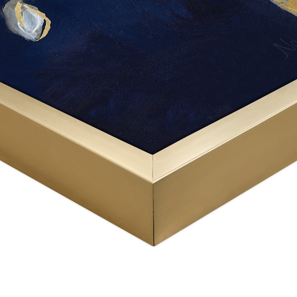 Indigo Spring Framed Canvas Art Prints, Set of 2