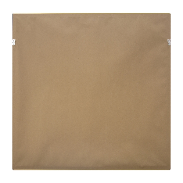 White Flower Bouquet Gold Framed Canvas Art Print