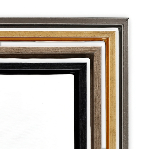 Checkered Spritz Framed Canvas Art Print, 25x31