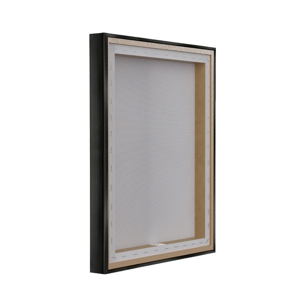 Checkered Spritz Framed Canvas Art Print, 25x31