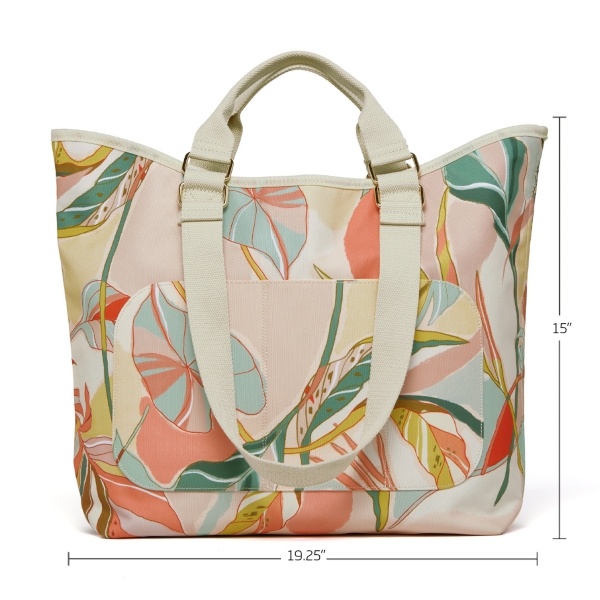 Exotic Leaves Extra Large Tote Bag
