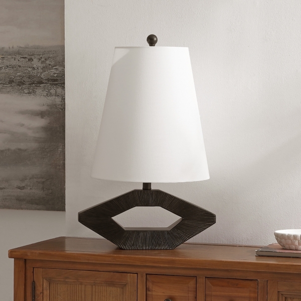 Black Diamond Modern Table Lamp