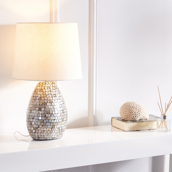 Mother of Pearl Mosaic Lucila Table Lamp