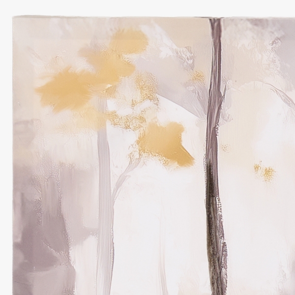 Misty Forest Canvas Art Print