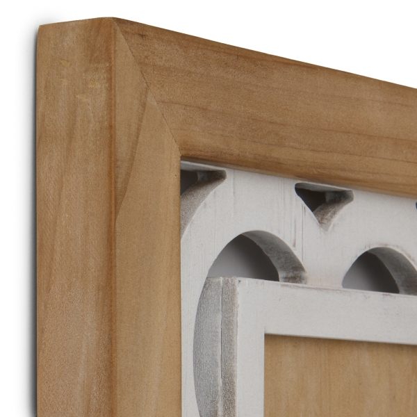 Welcome Scalloped Wood Porch Board