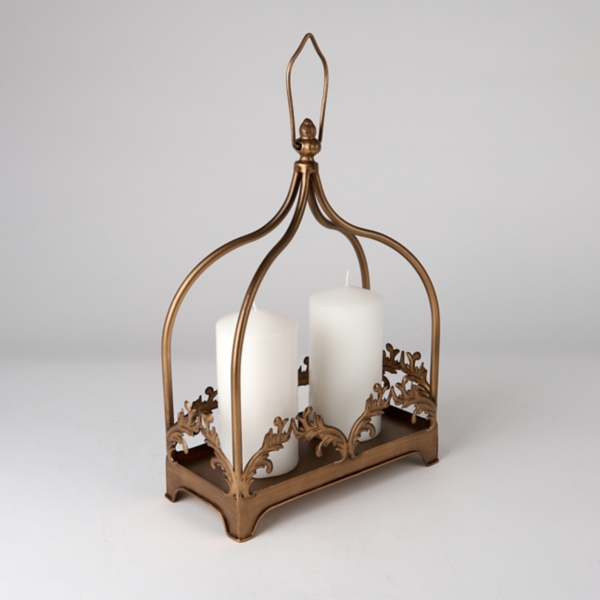 Antique Gold Baroque Lantern