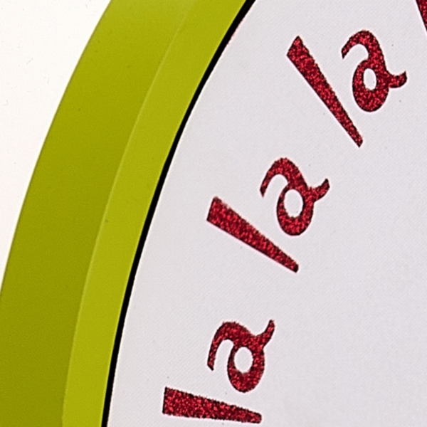 LED Grinch Fa La Blah Blah Framed Canvas Print