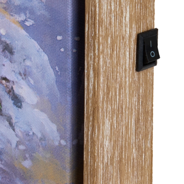 LED Mabels Barn Framed Canvas Art Print