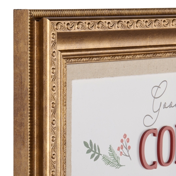 Tidings of Comfort and Joy Wall Plaque