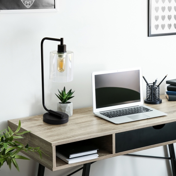 Iron Industrial Bronson Table Lamp