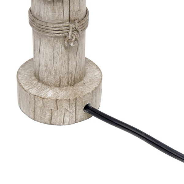 Beige Sitting Pelican Table Lamp