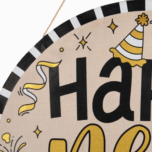 Christmas & New Years Reversible Wall Hanger