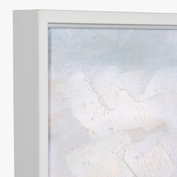 Ocean Abstract Framed Canvas Art Prints, Set of 3