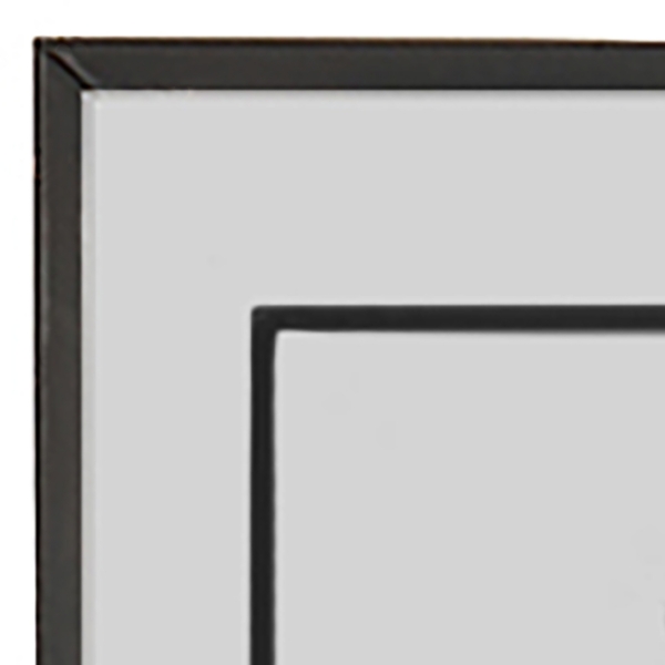 Bathroom Rules Mirrored Wall Plaque