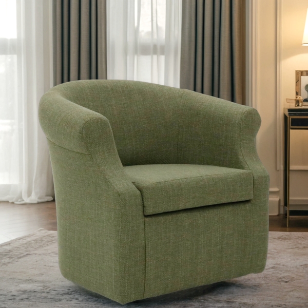 Upholstered Nikole Swivel Accent Chair