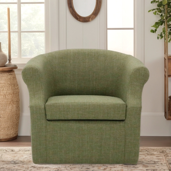Upholstered Nikole Swivel Accent Chair