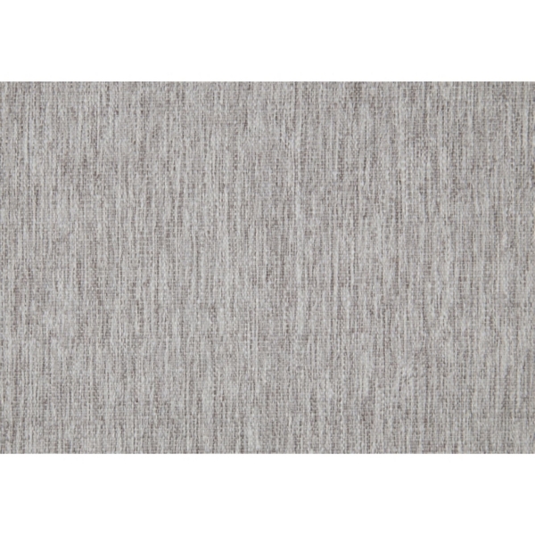 Gray Wood Upholstered Nailhead Dining Chair