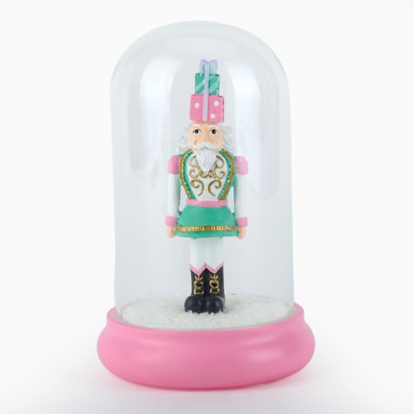 Pink Nutcracker Christmas Cloche