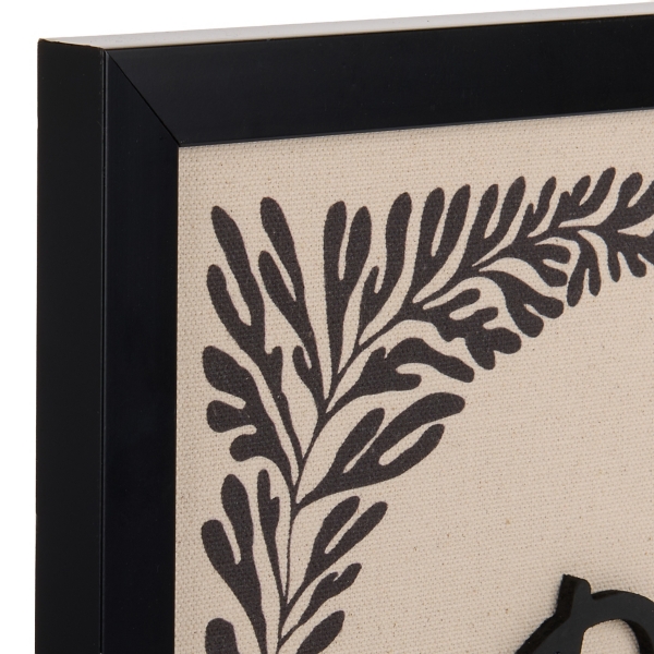 Wash Dry Fold Botanical Wall Plaques, Set of 3