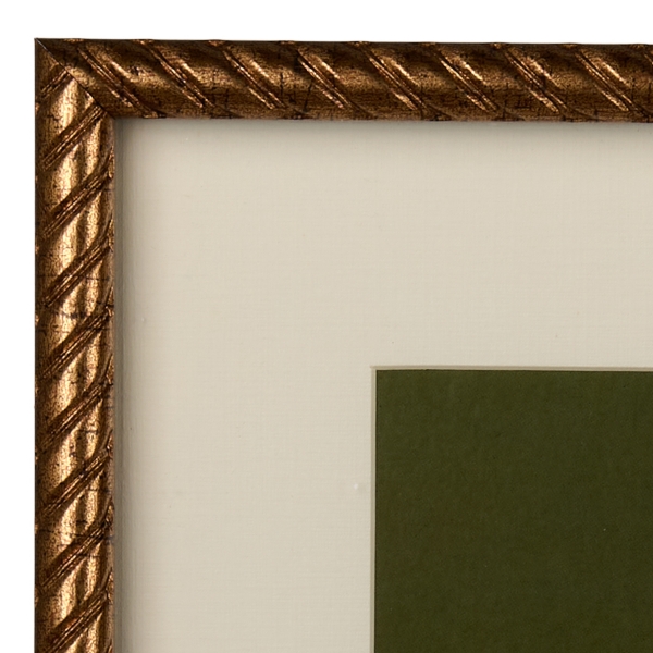 Green Floral Insects Framed Art Prints, Set of 2