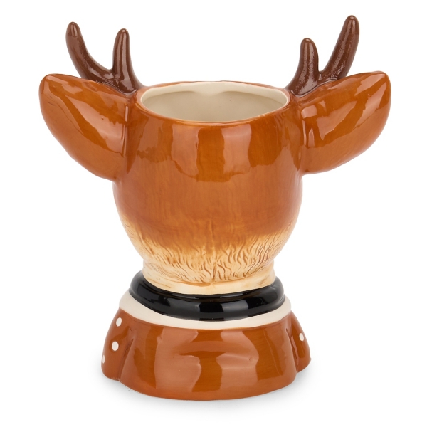 Deer Ceramic Vase, 6.5 in.