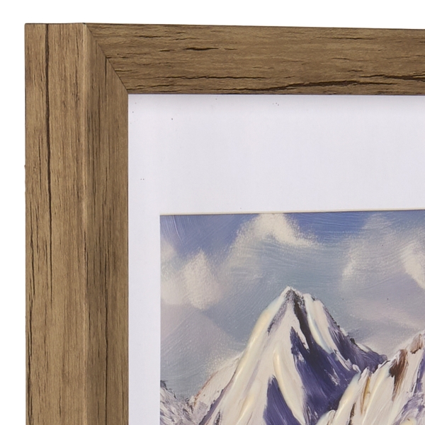 Mini Ski Scenes Framed Art Prints, Set of 2
