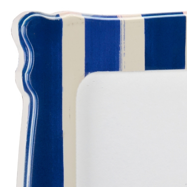 Crab & Lobster Striped Framed Art Prints, Set of 2