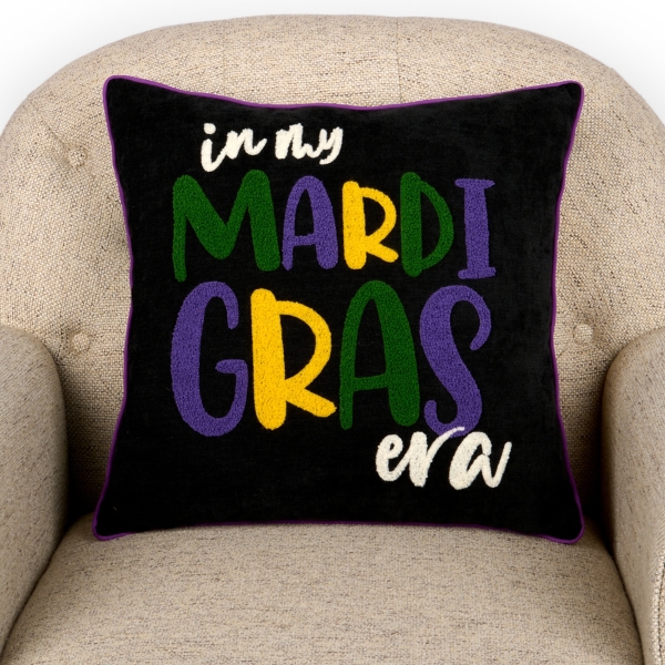 In My Mardi Gras Era Pillow