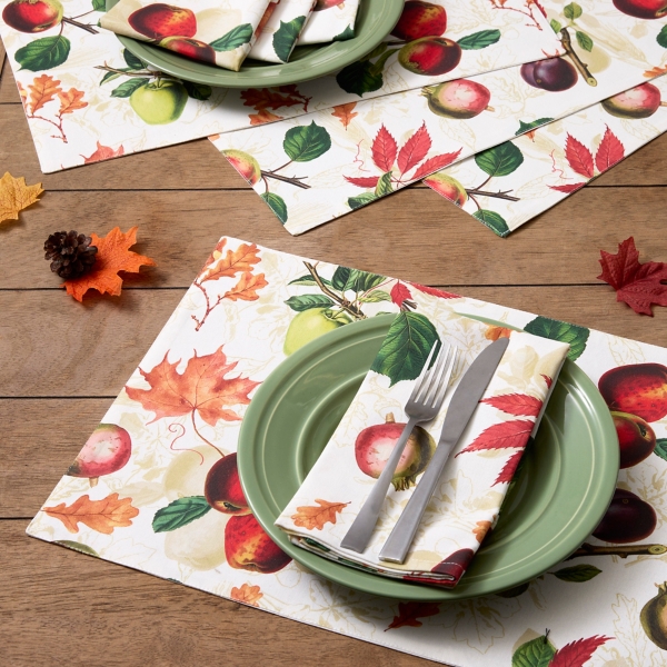 Fall Orchard Placemats, Set of 4