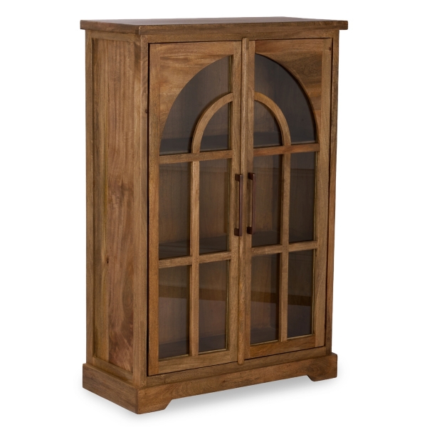 Archer Brown Wood 2-Door Cabinet
