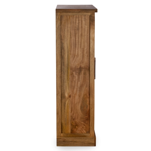 Archer Brown Wood 2-Door Cabinet