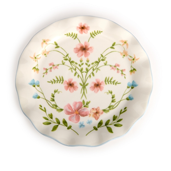 Wildflower Salad Plate