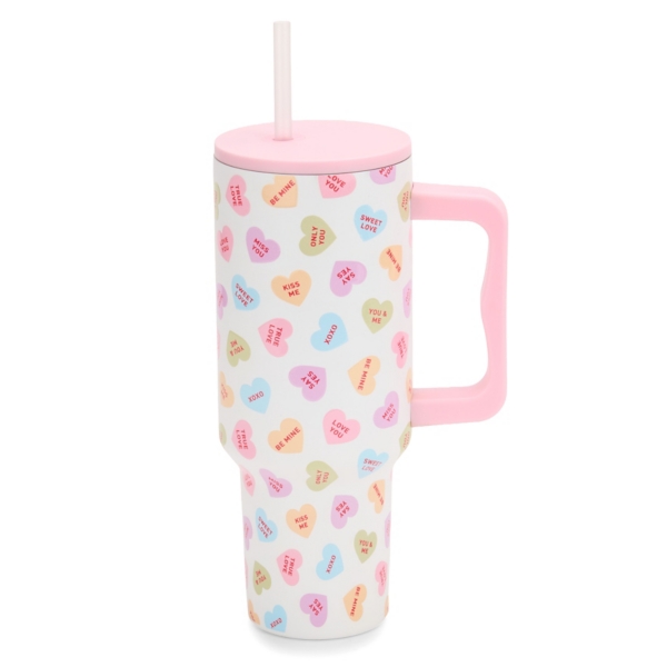Conversation Heart 40 oz Tumbler