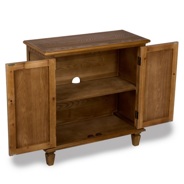 Brown Wood Kipton 2 Door Cabinet