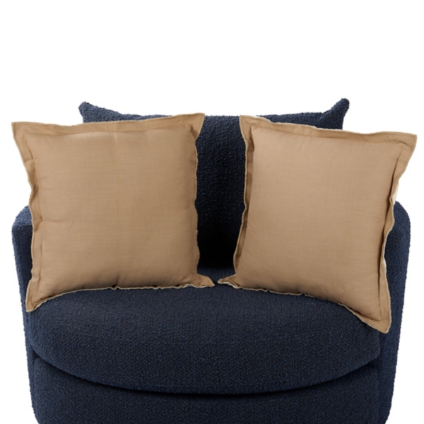 Taupe Josie Tonal Flange Pillows, Set of 2