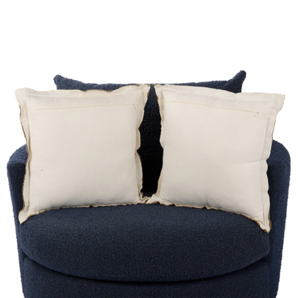 Taupe Josie Tonal Flange Pillows, Set of 2