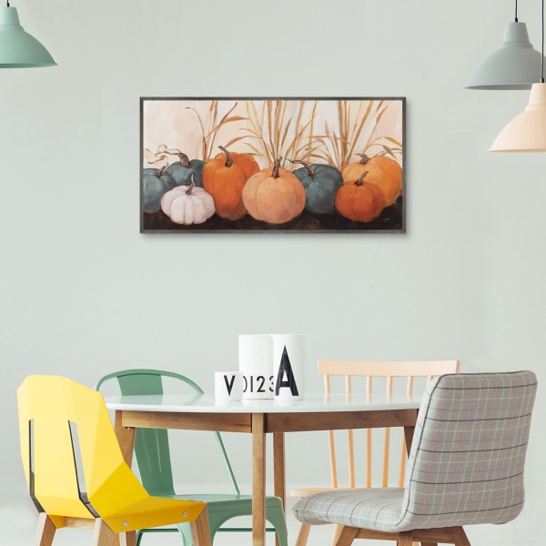 Bountiful Harvest Framed Canvas Art Print