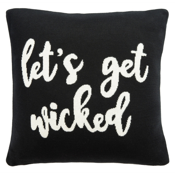 Lets Get Wicked Halloween Pillow