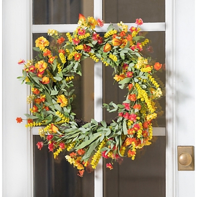 Lambs Ear Coastal Shell Wreath | Kirklands Home
